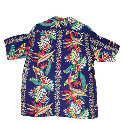 SUN SURF サンサーフ SS38804 RAYON HAWAIIAN SHIRT “BIRD OF PARADISE & MONSTERA”　レーヨンハワイアンシャツ バードオブアイランド モンステラ アロハシャツ
