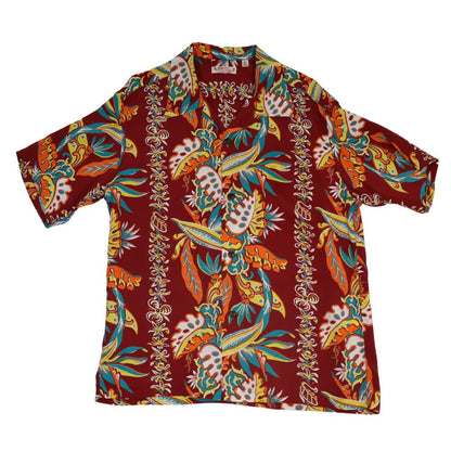 SUN SURF サンサーフ SS38804 RAYON HAWAIIAN SHIRT “BIRD OF PARADISE & MONSTERA”　レーヨンハワイアンシャツ バードオブアイランド モンステラ アロハシャツ