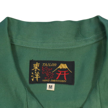 TAILOR TOYO テーラー東洋 TT39104 SUKA BOWLING SHIRT “DRUNK & DISORDERLY” 「DRUNK & DISORDERLY」ミリタリーポリス MP 刺繍 カスタム オーダー ボウリングシャツ ミリタリー 半袖シャツ 東洋エンタープライズ