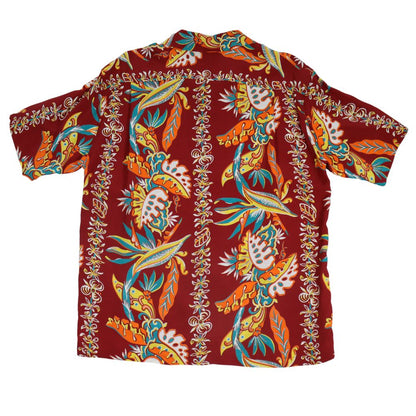 SUN SURF サンサーフ SS38804 RAYON HAWAIIAN SHIRT “BIRD OF PARADISE & MONSTERA”　レーヨンハワイアンシャツ バードオブアイランド モンステラ アロハシャツ