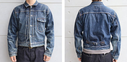 STUDIO D'ARTISAN ステュディオダルチザン SD-411 100番台 15oz右綾セルヴィッジ 1stタイプ デニムジャケット  ファーストタイプ 太め ゆったりめ Gジャン 日本製 madeinjapan 国産ジーンズ denimjacket ダルチザン ジャケット