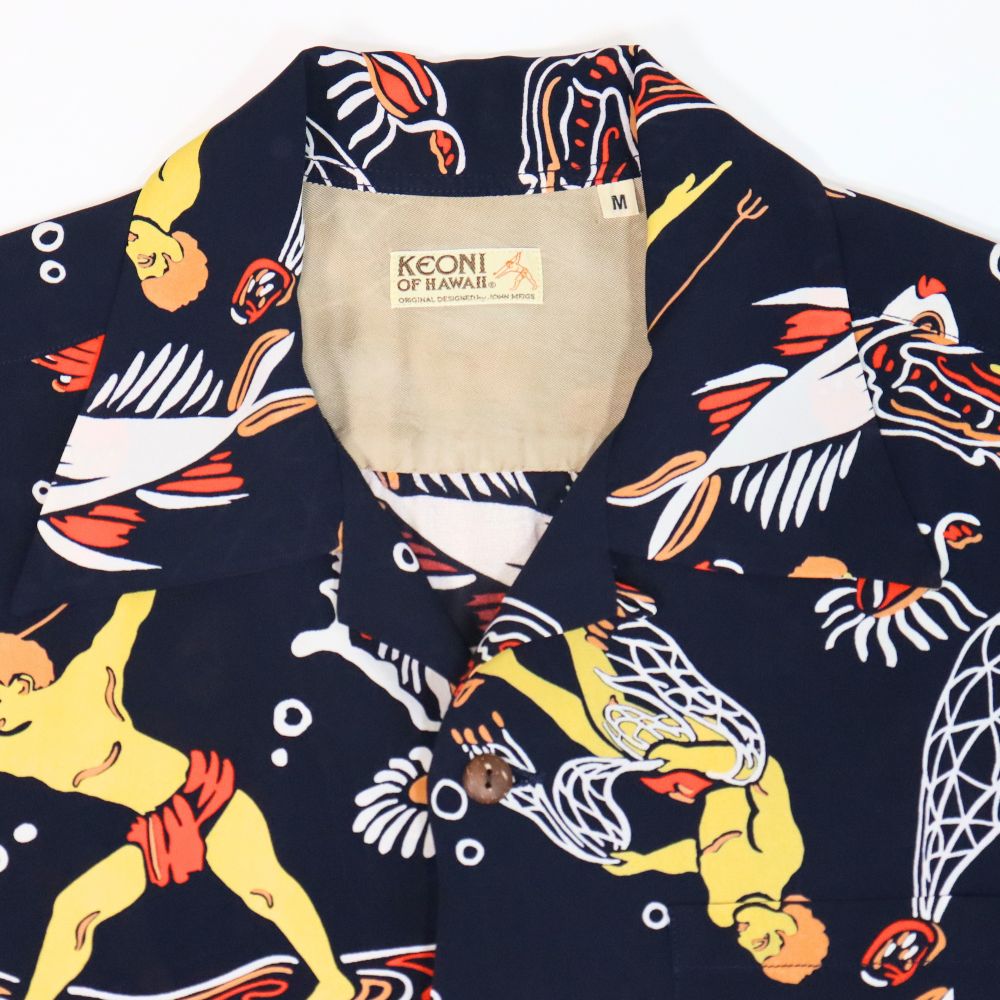 SUNSURF サンサーフ SS39134 KEONI OF HAWAII “WAIKIKI REEF” by JOHN MEIGS ケオニオブハワイ ジョンメイグス ワイキキフリーフ