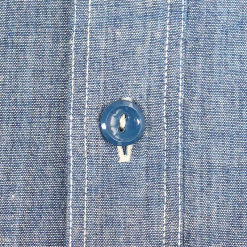 BUZZ RICKSON'S バズリクソンズ BR25995 BLUE CHAMBRAY WORK SHIRTS ブルーシャンブレーワークシャツ 長袖