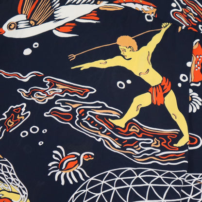 SUNSURF サンサーフ SS39134 KEONI OF HAWAII “WAIKIKI REEF” by JOHN MEIGS ケオニオブハワイ ジョンメイグス ワイキキフリーフ