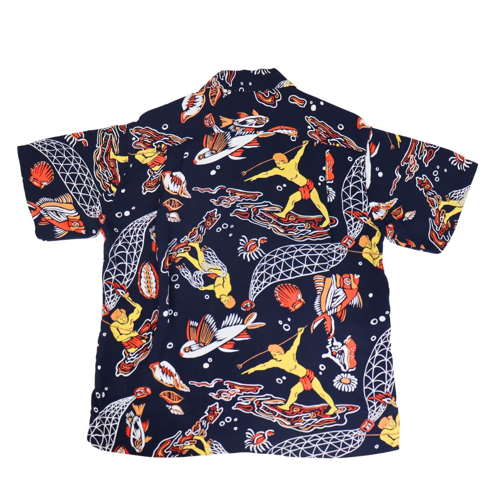 SUNSURF サンサーフ SS39134 KEONI OF HAWAII “WAIKIKI REEF” by JOHN MEIGS ケオニオブハワイ ジョンメイグス ワイキキフリーフ