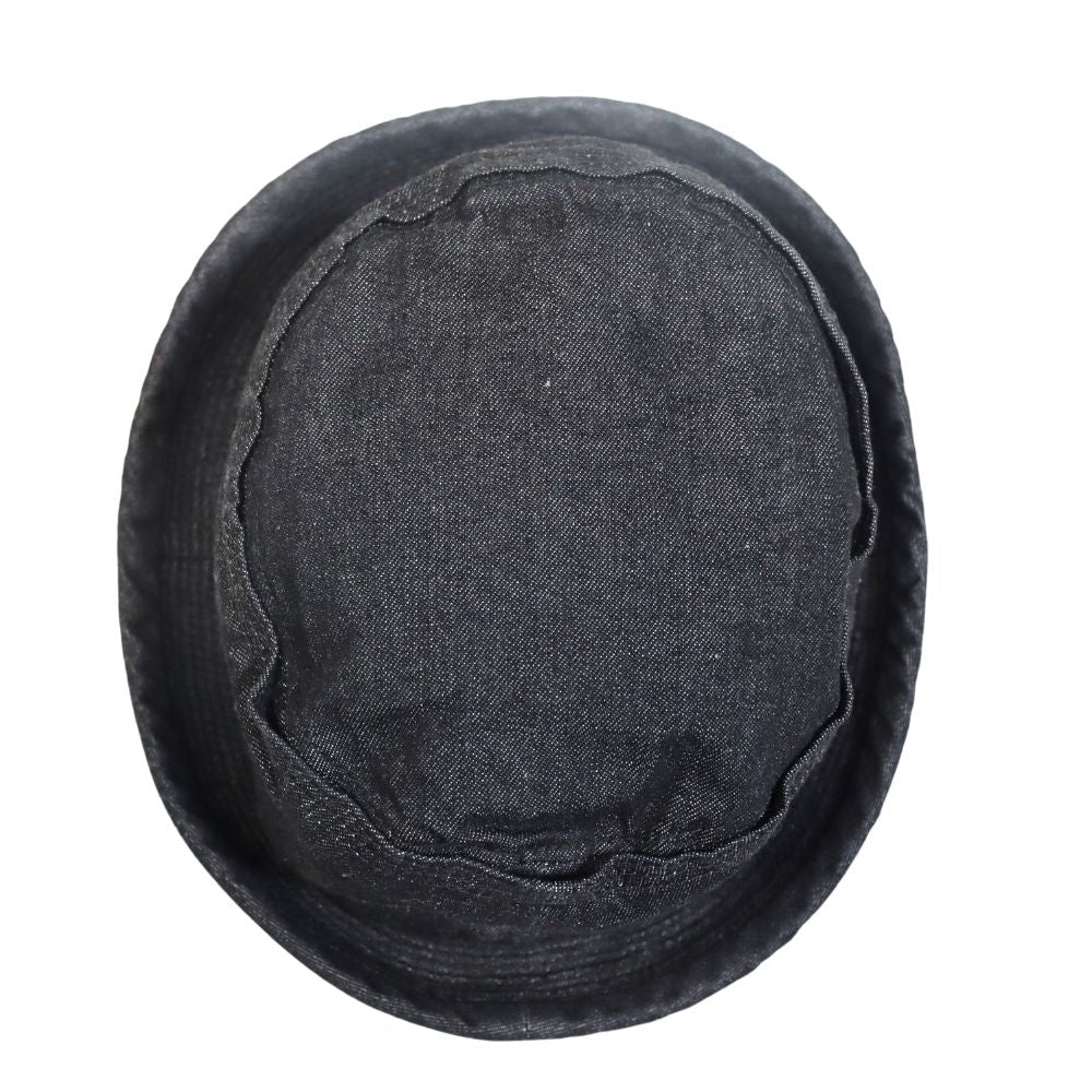 SUGAR CANE SC02466 10oz Denim Pork Pie Hat - A popular and classic item! Classic, ages beautifully, goods, hat, cap