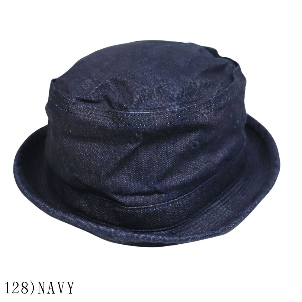 SUGAR CANE SC02466 10oz Denim Pork Pie Hat - A popular and classic item! Classic, ages beautifully, goods, hat, cap