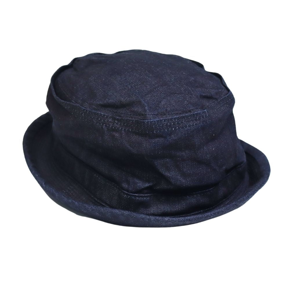 SUGAR CANE SC02466 10oz Denim Pork Pie Hat - A popular and classic item! Classic, ages beautifully, goods, hat, cap