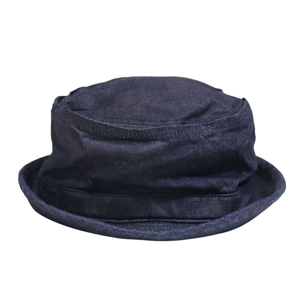 SUGAR CANE SC02466 10oz Denim Pork Pie Hat - A popular and classic item! Classic, ages beautifully, goods, hat, cap