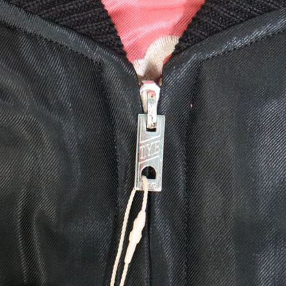 TAILOR TOYO テーラー東洋 TT15391-119 Early 1950s Style Acetate Quilted Souvenir Jacket “BLACK EAGLE” × “LANDSCAPE” キルト スカジャン スカ スーベニア ブラック ピンク 刺繍 イーグル 鷹 日本 情景 50th ヴィンテージ復刻