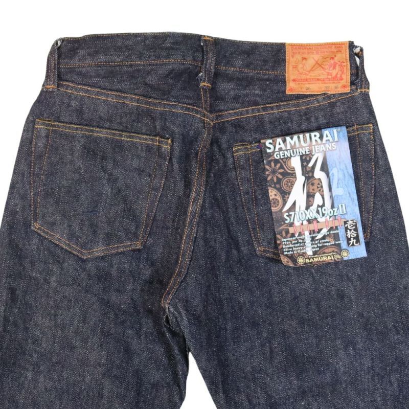 SAMURAI JEANS サムライジーンズ S710XX19OZll 19oz 極 細身ストレートモデル