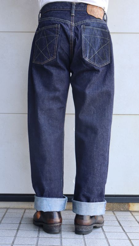 SUGAR CANE シュガーケーン SC40065  14.25oz. DENIM UNION STAR JEANS スタージーンズ 1960年代 ユニオンスター 星型ステッチ レギュラー ストレートシルエット