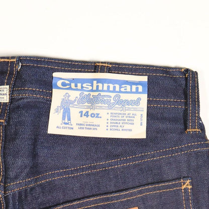 CUSHMAN クッシュマン 22187 14oz DENIM ROEBUCKS MODEL ローバックス シアーズ ウエスタンジーンズ