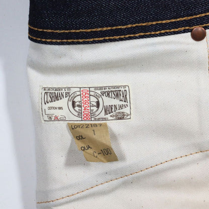 CUSHMAN クッシュマン 22187 14oz DENIM ROEBUCKS MODEL ローバックス シアーズ ウエスタンジーンズ