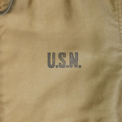 BUZZ RICKSON'S バズリクソンズ BR15345 Type N-1 Khaki “NAVY DEPARTMENT DEMOTEX-ED” N -1カーキ デッキジャケット ジャングルクロス アルパカモヘア　　ミリタリージャケット US.NAVY ネイビー ジャケット 防寒