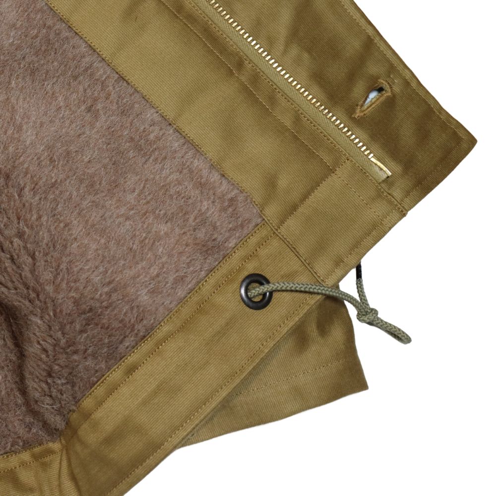 BUZZ RICKSON'S バズリクソンズ BR15345 Type N-1 Khaki “NAVY DEPARTMENT DEMOTEX-ED” N -1カーキ デッキジャケット ジャングルクロス アルパカモヘア　　ミリタリージャケット US.NAVY ネイビー ジャケット 防寒
