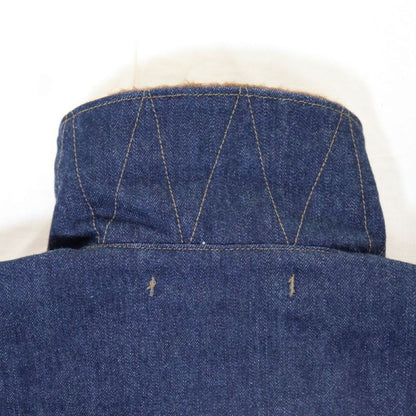 JELADO×COLIMBO CT83418B Observer Jacket Custom Indigo ジェラード　コリンボ コラボレーション ダブルネーム オブザーバー ジャケット カスタム インディゴ " Robbers Roost " (ロバースルースト) アラスカ CBs シービーズ Seabees ドクロ プリント ミリタリージャケット