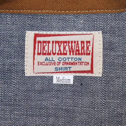 DELUXEWARE デラックスウエア40s DENIM SHIRT 7640 40sデニムシャツ 人気定番 長袖