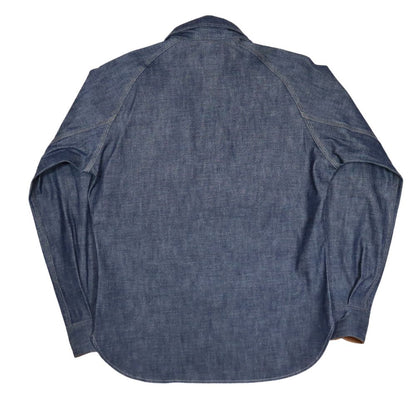DELUXEWARE デラックスウエア40s DENIM SHIRT 7640 40sデニムシャツ 人気定番 長袖