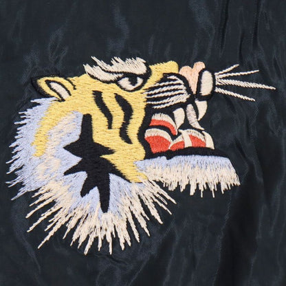 TAILOR TOYO テーラー東洋 TT15491-128 / Early 1950s Style Acetate Souvenir Jacket “DRAGON HEAD” × “ROARING TIGER” スカジャン  ドラゴン 辰 龍 タイガー 虎 イーグル 刺繍 スカ スーベニアジャケット