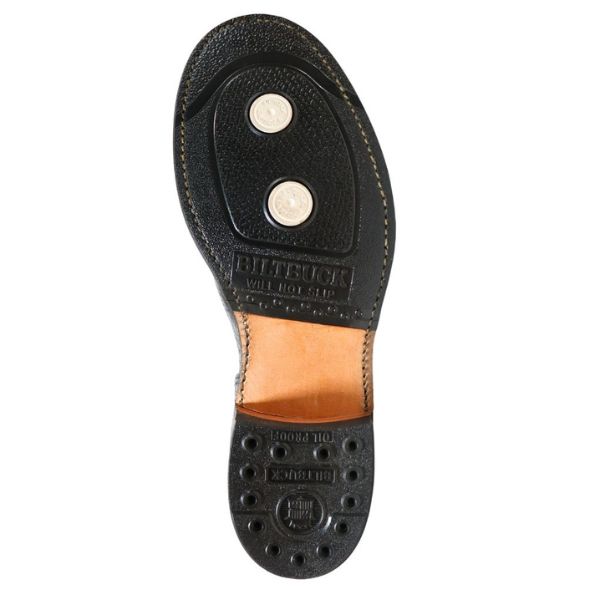 BILT BUCK ビルトバック Lot.444 Engineer Boots  Horsebutt Black エンジニアブーツ ホースバット ブラック ATTRACTIONSアトラクションズ フルベジタブルタンニング・ホースバットレザー BILTBUCKオリジナルセパレートソール