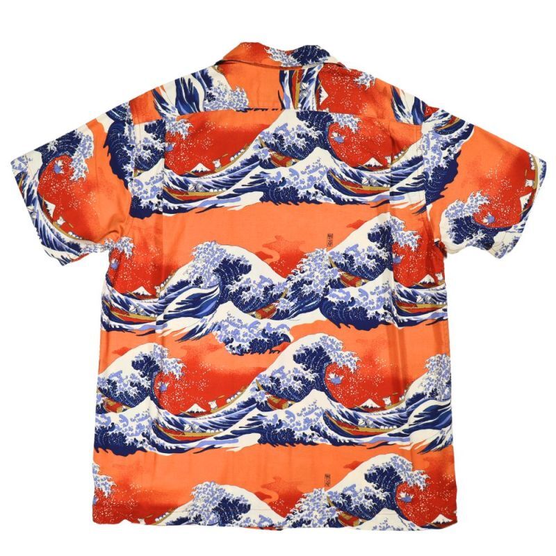 STUDIO D'ARTISAN ステュディオダルチザン SP-092 45周年企画 45th 富嶽三十六景アロハシャツ