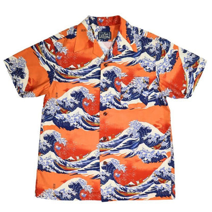 STUDIO D'ARTISAN ステュディオダルチザン SP-092 45周年企画 45th 富嶽三十六景アロハシャツ