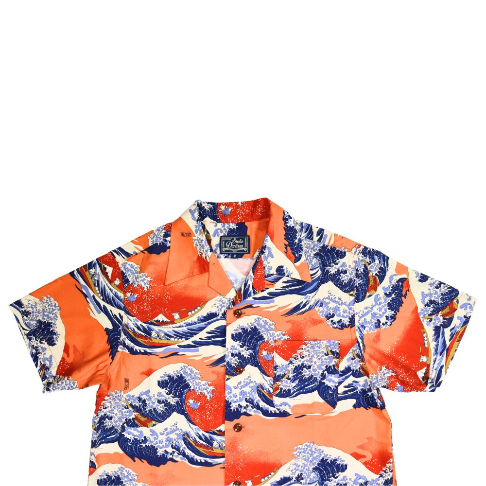STUDIO D'ARTISAN ステュディオダルチザン SP-092 45周年企画 45th 富嶽三十六景アロハシャツ