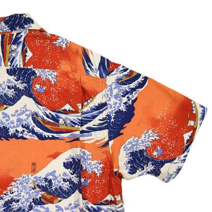 STUDIO D'ARTISAN ステュディオダルチザン SP-092 45周年企画 45th 富嶽三十六景アロハシャツ