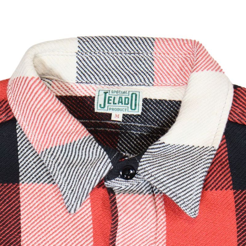 JELADO ジェラード JP01123 Farmers Shirt ファーマーズシャツ 長袖ネルシャツ