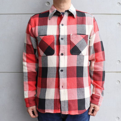 JELADO ジェラード JP01123 Farmers Shirt ファーマーズシャツ 長袖ネルシャツ