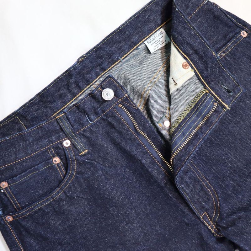 SUGAR CANE シュガーケーン 1955Zモデル  SC42955 14oz. DENIM 1955Z MODEL (ZIPPER FLY) ジッパーフライ 1947モデルシルエット レギュラーストレート ライトオンスデニム