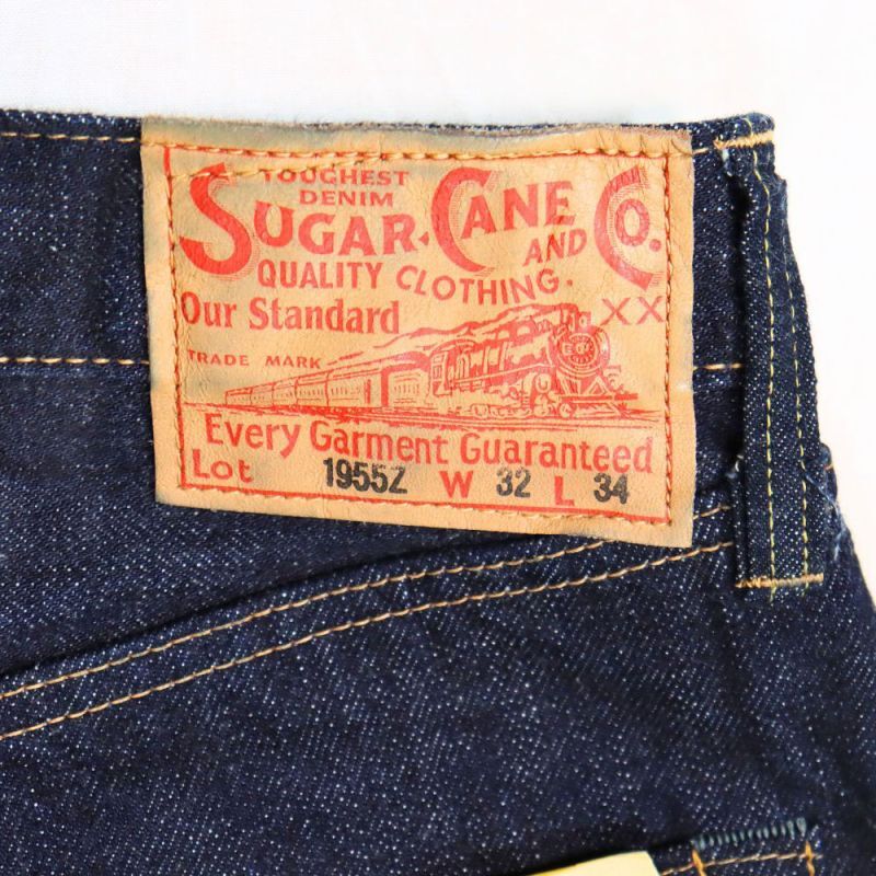 SUGAR CANE シュガーケーン 1955Zモデル  SC42955 14oz. DENIM 1955Z MODEL (ZIPPER FLY) ジッパーフライ 1947モデルシルエット レギュラーストレート ライトオンスデニム