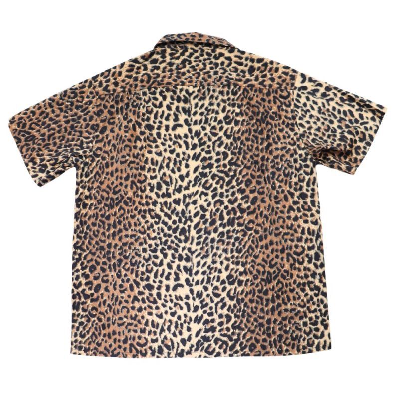 WEARMASTERS by Attractions ウエアマスターズ バイ アトラクションズ Lot.824 Leopard Cotton S/S Shirt レオパードコットンシャツ