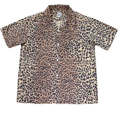 WEARMASTERS by Attractions ウエアマスターズ バイ アトラクションズ Lot.824 Leopard Cotton S/S Shirt レオパードコットンシャツ