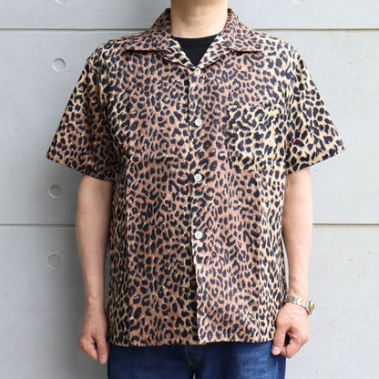 WEARMASTERS by Attractions ウエアマスターズ バイ アトラクションズ Lot.824 Leopard Cotton S/S Shirt レオパードコットンシャツ