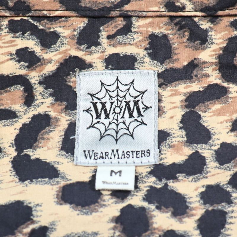 WEARMASTERS by Attractions ウエアマスターズ バイ アトラクションズ Lot.824 Leopard Cotton S/S Shirt レオパードコットンシャツ