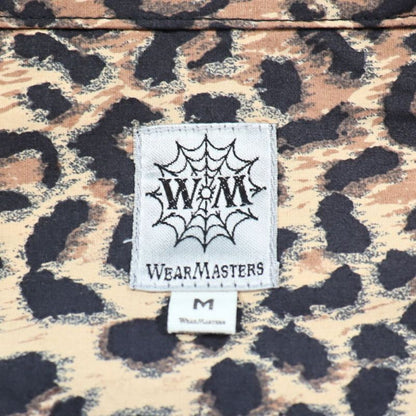 WEARMASTERS by Attractions ウエアマスターズ バイ アトラクションズ Lot.824 Leopard Cotton S/S Shirt レオパードコットンシャツ