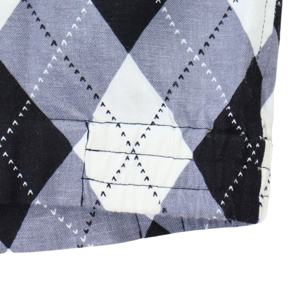 WEARMASTERS by attractions ウエアマスターズ バイ アトラクションズ lot.819 Argyle Blouson アーガイルブルゾン 50s 50年代 ミッドセンチュリー アーガイル チェック テキスタイル レーヨンリネン 抜染プリント ブルゾン ジャケット