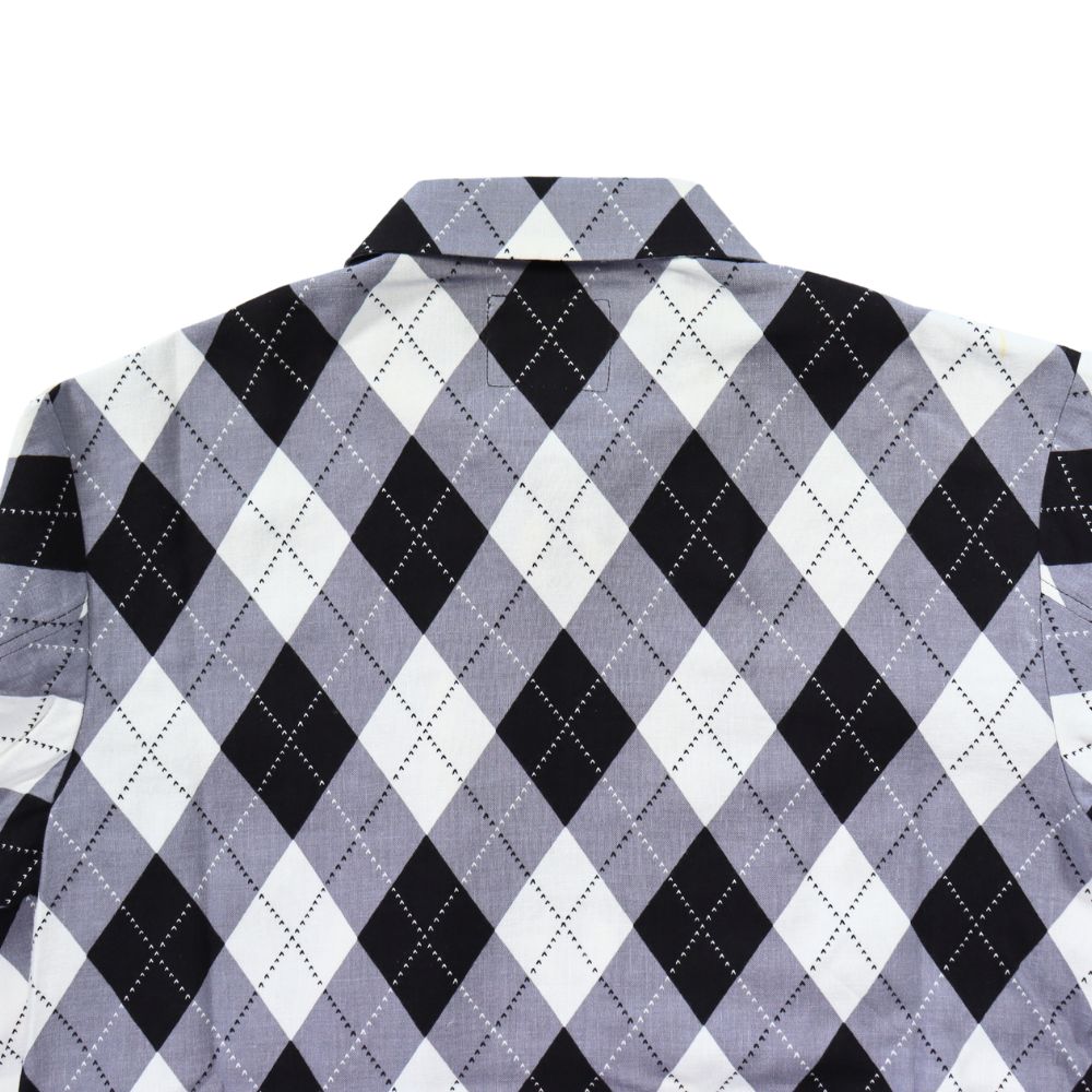 WEARMASTERS by attractions ウエアマスターズ バイ アトラクションズ lot.819 Argyle Blouson アーガイルブルゾン 50s 50年代 ミッドセンチュリー アーガイル チェック テキスタイル レーヨンリネン 抜染プリント ブルゾン ジャケット