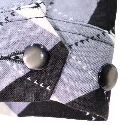 WEARMASTERS by attractions ウエアマスターズ バイ アトラクションズ lot.819 Argyle Blouson アーガイルブルゾン 50s 50年代 ミッドセンチュリー アーガイル チェック テキスタイル レーヨンリネン 抜染プリント ブルゾン ジャケット