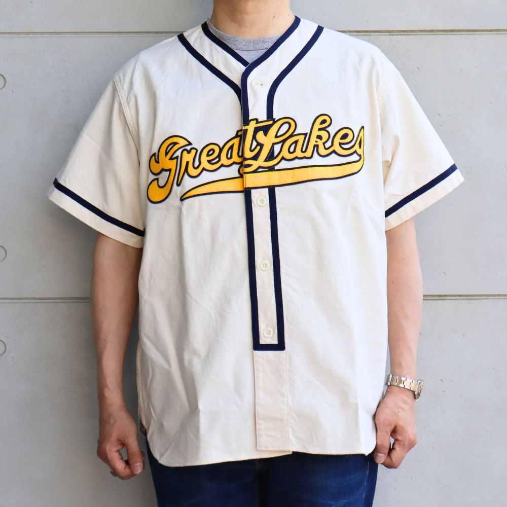 BUZZ RICKSON'S バズリクソンズ BR39269 BASEBALL SHIRT GREATLAKES   ベースボールシャツ グレイトレイクス