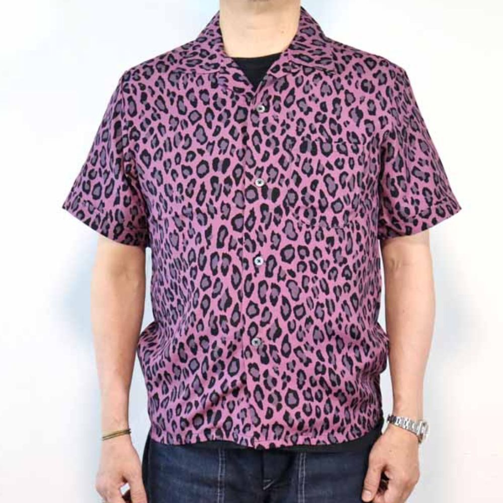 JELADO ジェラード SG02101 West Coast Shirt ウエストコートシャツ  オープンカラーシャツ レオパード