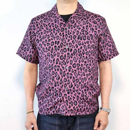 JELADO ジェラード SG02101 West Coast Shirt ウエストコートシャツ  オープンカラーシャツ レオパード
