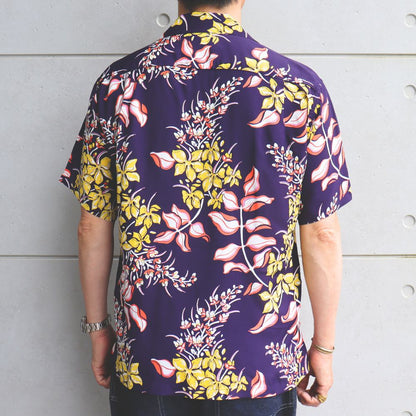 SUN SURF サンサーフ SS39221 RAYON HAWAIIAN SHIRT “GINGER LILY” レーヨン ハワイアンシャツ ジンジャーリリー ホワイトリリー