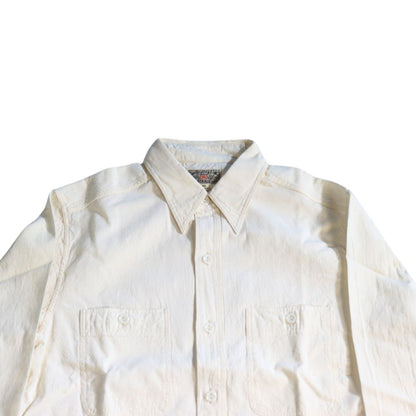 BUZZ RICKSON'S バズリクソンズ BR25996 WHITE CHAMBRAY WORK SHIRT ホワイトシャンブレーシャツ 長袖