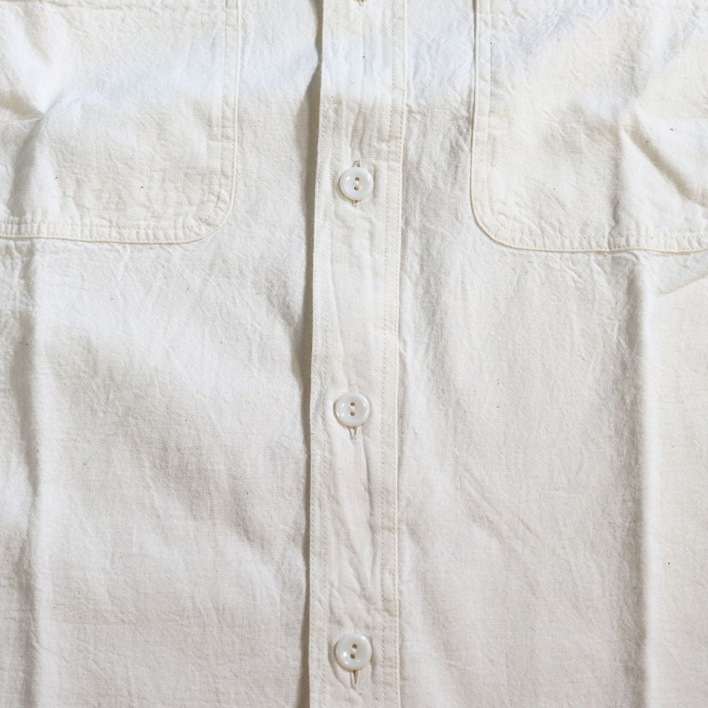 BUZZ RICKSON'S バズリクソンズ BR25996 WHITE CHAMBRAY WORK SHIRT ホワイトシャンブレーシャツ 長袖