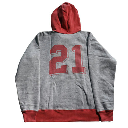 TOYO ENTERPRISE WHITESVILLE WV69395 ATTACHED HOOD PARKA AGED Sweatshirt with brushed lining Sweat parka Crew neck Cotton