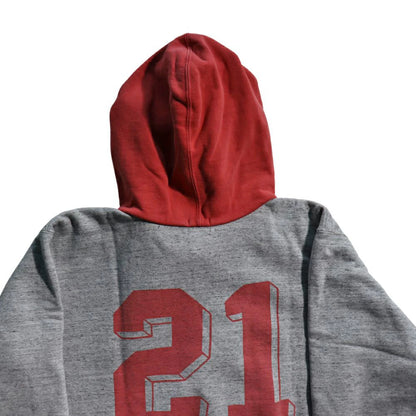 TOYO ENTERPRISE WHITESVILLE WV69395 ATTACHED HOOD PARKA AGED Sweatshirt with brushed lining Sweat parka Crew neck Cotton