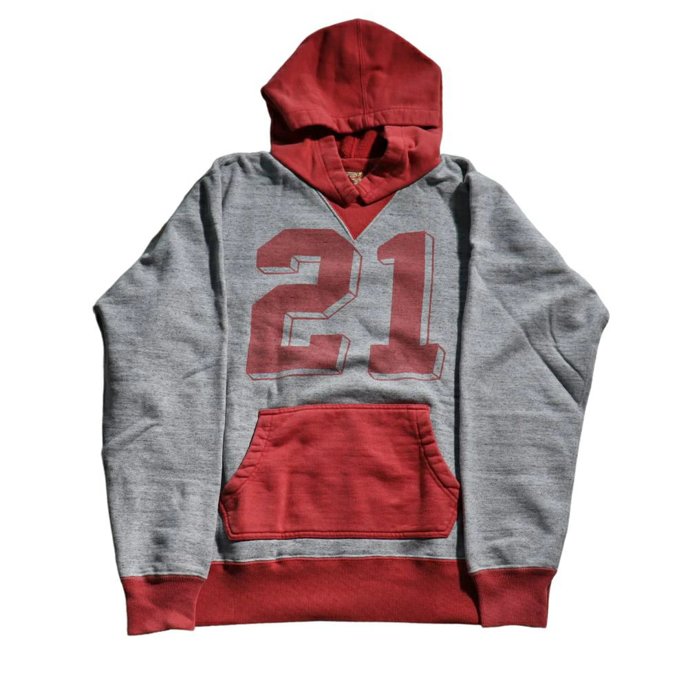 TOYO ENTERPRISE WHITESVILLE WV69395 ATTACHED HOOD PARKA AGED Sweatshirt with brushed lining Sweat parka Crew neck Cotton